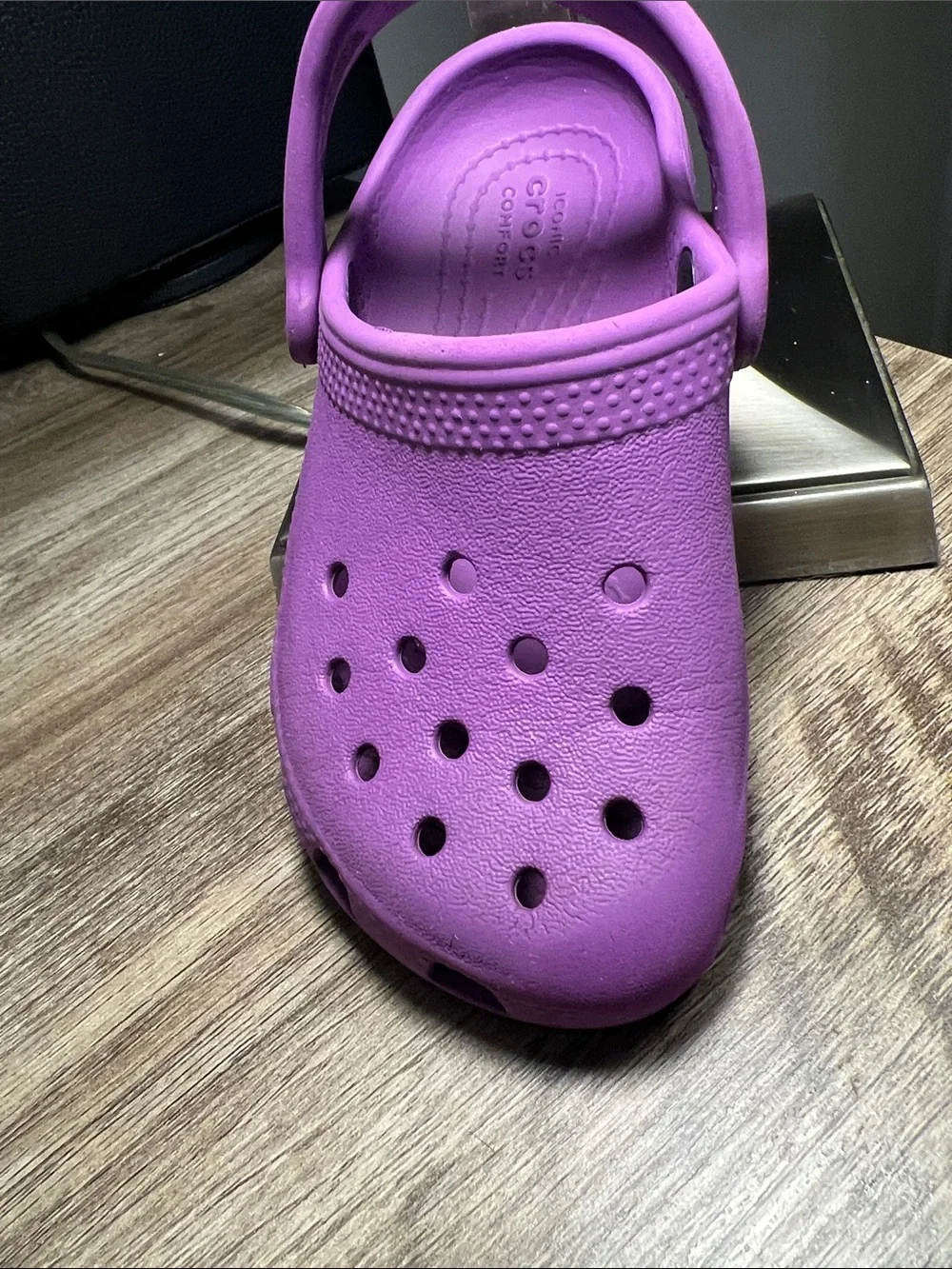 CROCS Kids Classic Clog in Purple